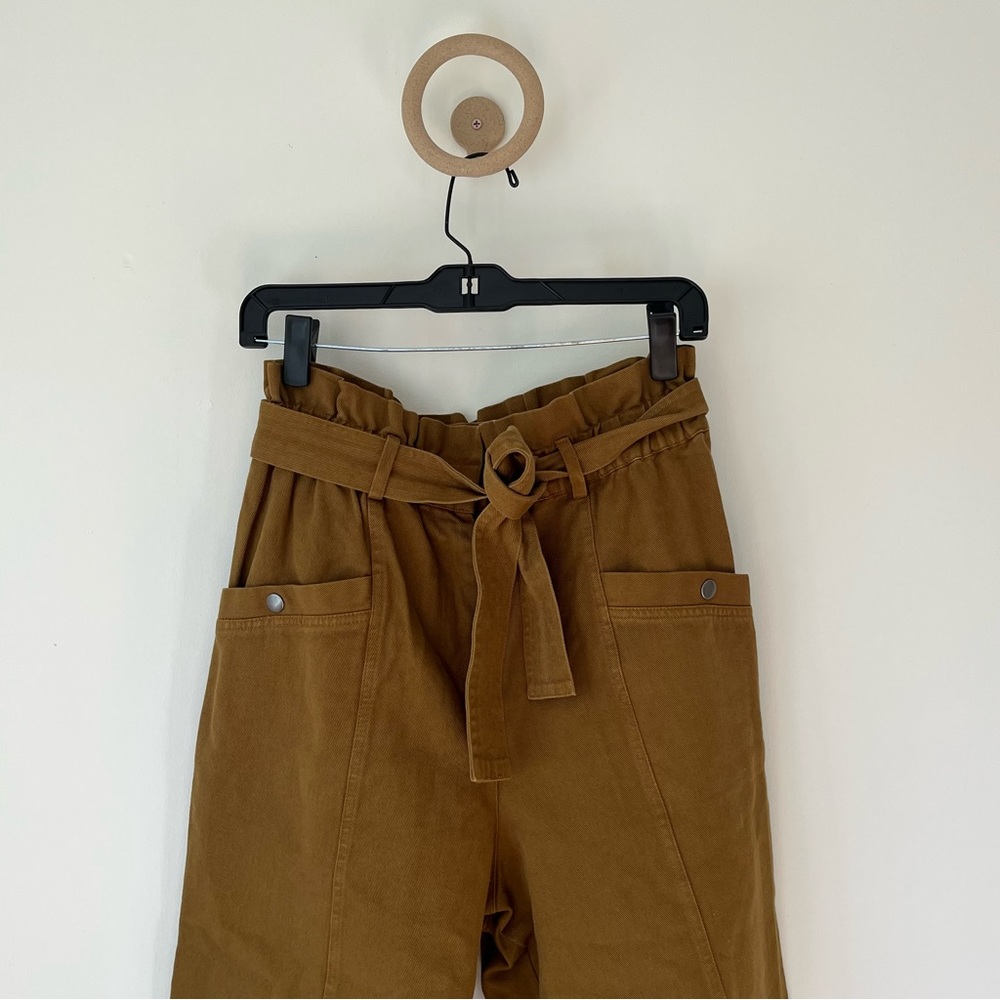 Sea New York Ochre Paper-bag pants